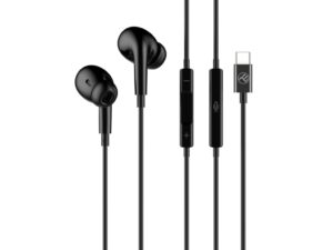 Căști in-ear cu fir Tellur Attune, Type-C, negru