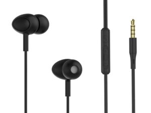 Căști in-ear cu fir Tellur Basic Gamma, microfon, negru