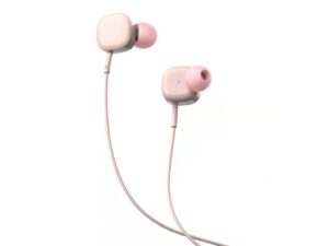 Căști in-ear cu fir Tellur Basic Sigma, microfon, roz