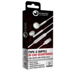 Casti Stereo Type-C Lemontti Ripple Alb - imagine 6