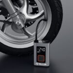 Compresor auto portabil Tellur, 150 PSI, 16L/min, 4000mAh, USB-C, aluminiu