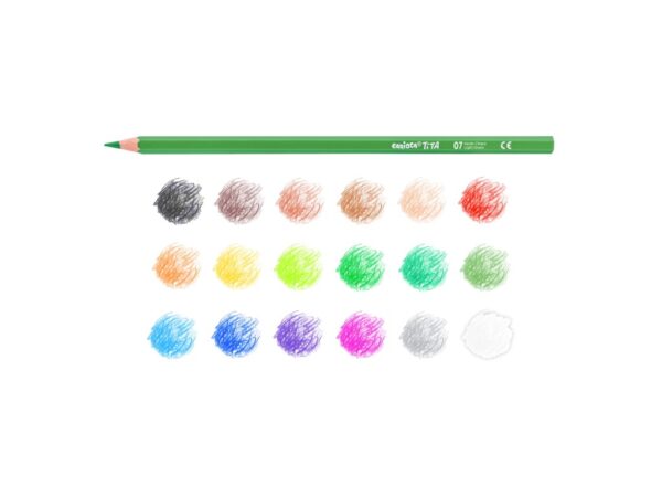 Creioane color Tita Clasic 18/set
