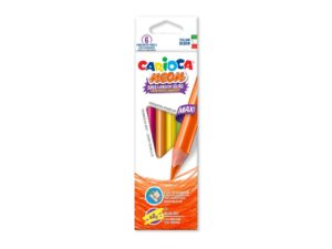 Creioane color triunghiulare Neon 6/set