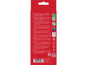 Creioane colorate hexagonale Faber-Castell 12 culori/set