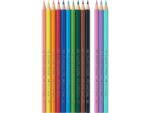 Creioane colorate hexagonale unicorni Faber-Castell 10 + 3 culori /set