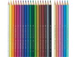 Creioane colorate hexagonale unicorni Faber-Castell 18 + 6 culori /set