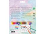 Creioane colorate hexagonale unicorni Faber-Castell 18 + 6 culori /set