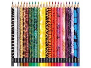 Creioane colorate Maped Color'Peps Animals 24 culori/set FSC