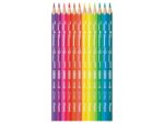 Creioane colorate Maped Color'Peps Neon 12 culori/set FSC - imagine 3