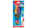 Creioane colorate Maped Color'Peps Strong 12 culori/set