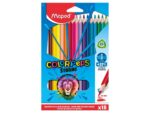 Creioane colorate Maped Color'Peps Strong 18 culori/set
