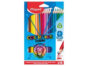 Creioane colorate Maped Color'Peps Strong 18 culori/set