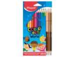 Creioane colorate Maped Color'Peps World 12+3 culori