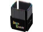 Creioane colorate triunghiulare black edition Faber-Castell 50 culori/set