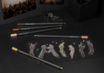 Creioane colorate triunghiulare black edition skin tones Faber-Castell 12 culori/set
