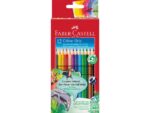 Creioane colorate triunghiulare grip 2001 Faber-Castell 12 culori/set