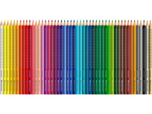 Creioane colorate triunghiulare grip 2001 Faber-Castell 48 culori/set