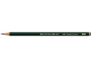 Creion grafit 3B hexagonal Castell 9000 Faber-Castell