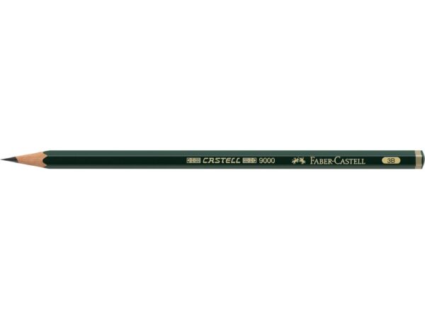 Creion grafit 3B hexagonal Castell 9000 Faber-Castell