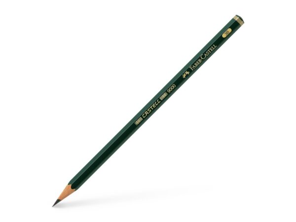 Creion grafit 3B hexagonal Castell 9000 Faber-Castell