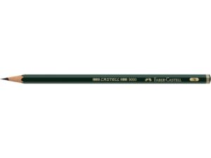 Creion grafit 7B hexagonal Castell 9000 Faber-Castell
