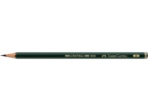 Creion grafit 8B hexagonal Castell 9000 Faber-Castell