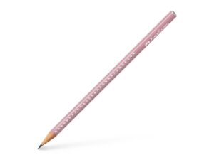 Creion grafit B rotund sparkle rose 2021 Faber-Castell