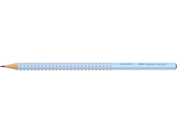 Creion grafit B triunghiular grip 2001 bleu sky Faber-Castell