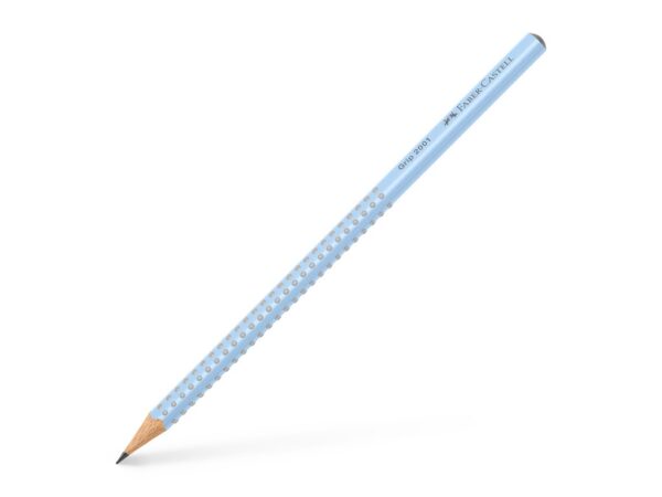 Creion grafit B triunghiular grip 2001 bleu sky Faber-Castell