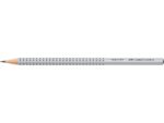 Creion grafit B triunghiular grip 2001 gri Faber-Castell