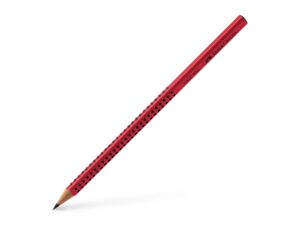 Creion grafit B triunghiular grip 2001 roșu Faber-Castell