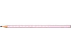 Creion grafit B triunghiular sparkle rose metalizat 2023 Faber-Castell