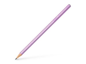 Creion grafit B triunghiular sparkle violet metalizat 2023 Faber-Castell