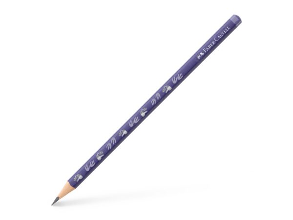 Creion grafit HB triunghiular dinozauri Faber-Castell