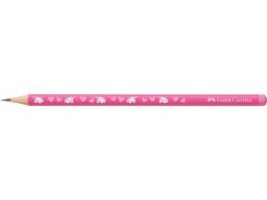Creion grafit HB triunghiular unicorni Faber-Castell
