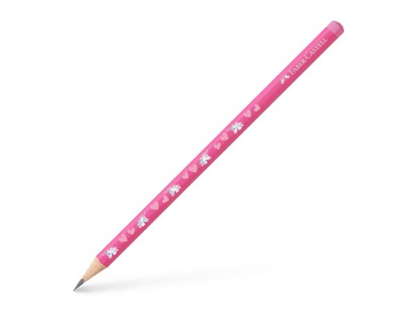 Creion grafit HB triunghiular unicorni Faber-Castell