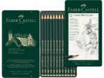 Creion grafit hexagonal Artă Castell 9000 Faber-Castell 12 buc/set