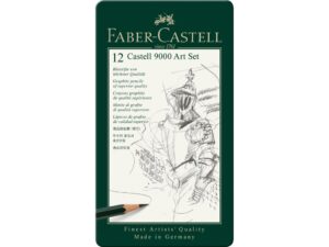 Creion grafit hexagonal Artă Castell 9000 Faber-Castell 12 buc/set