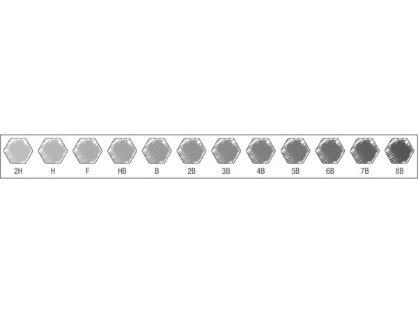 Creion grafit hexagonal Artă Castell 9000 Faber-Castell 12 buc/set