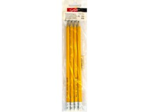Creion cu gumă Scriva 4/set
