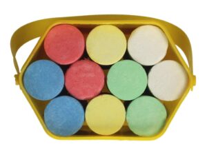 Creta colorată groasă 10 buc/găletușă