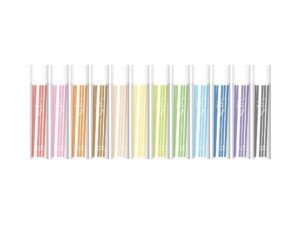 Cutie cu 24 de seturi rezerve pentru creion colorat mecanic din plastic M&G (12 culori x 2 set per culoare, 6 mine per set)