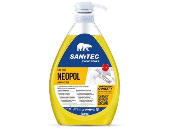 Detergent vase 1000 ml Neopol, Sanitec