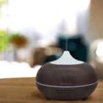 Difuzor Aromaterapie WiFi Tellur Smart, 300ml, LED, Maro închis Difuzor Aromaterapie WiFi Tellur Smart, 300ml, LED, Maro închis