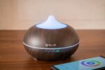 Difuzor Aromaterapie WiFi Tellur Smart, 300ml, LED, Maro închis Difuzor Aromaterapie WiFi Tellur Smart, 300ml, LED, Maro închis