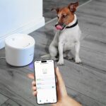 Dispenser apă animale WiFi Tellur Smart, 2L, Alb