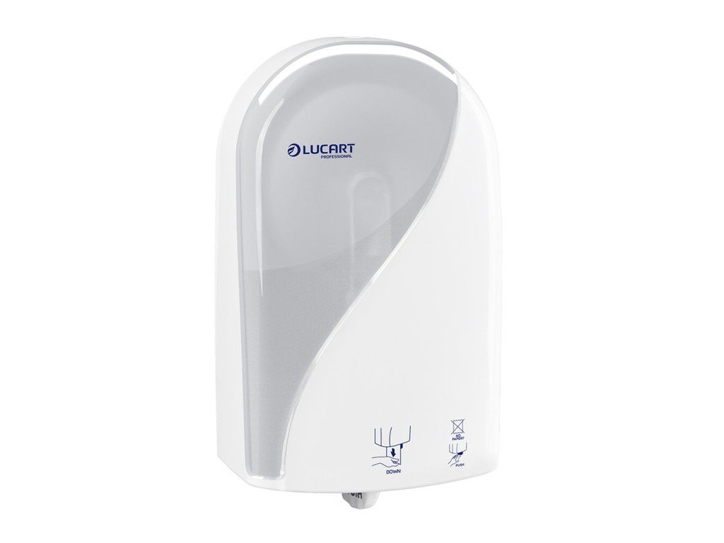 Dispenser hârtie igienică autocut alb Lucart Identity Dispenser hârtie igienică autocut alb Lucart Identity