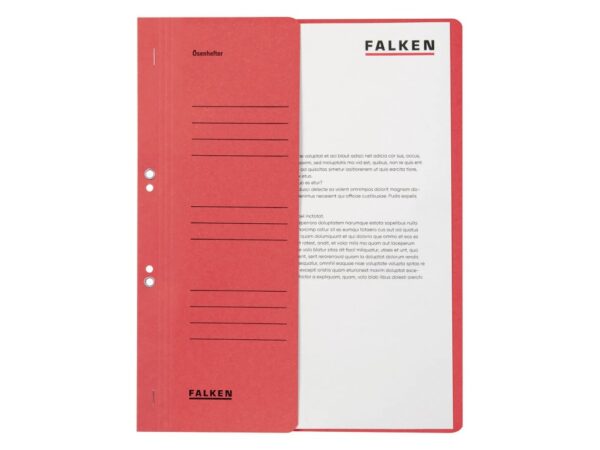 Dosar carton color cu capse 1/2, A4, 250 g/mp Falken