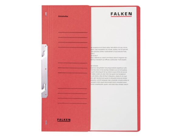 Dosar carton color încopciat 1/2, A4, 250 g/mp, Falken