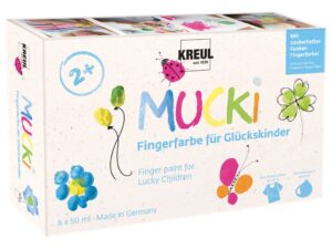 Finger Paint Children of Fortune Mucki, set 6 x 50 ml